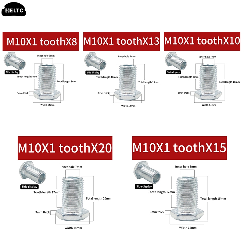 Teeth Whitening Youtube - M10 tabung berulir dengan mur untuk