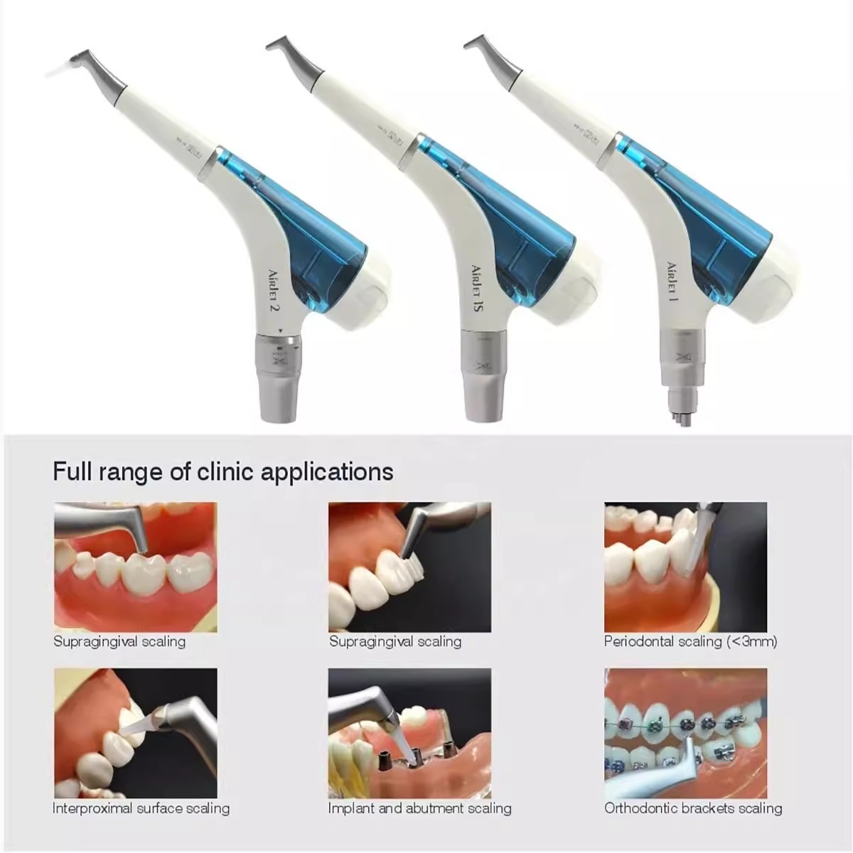 Teeth Whitening Quick - Mesin Pemoles Gigi AIR Polisher, Semprotan