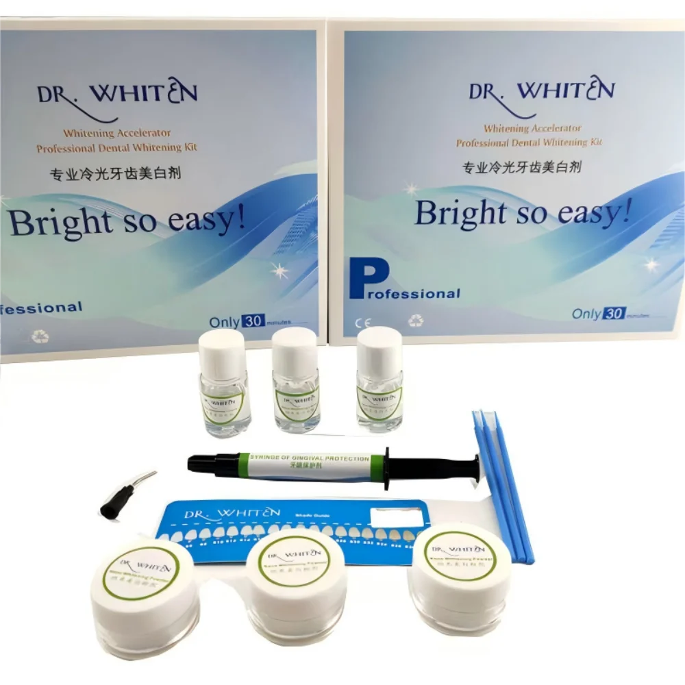 Teeth Whitening Near Me - Set Pemutih Gigi 35% HP Bleaching