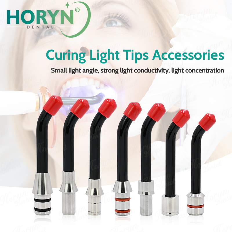 Teeth Whitening Tips - Lampu Curing gigi LED serat optik,