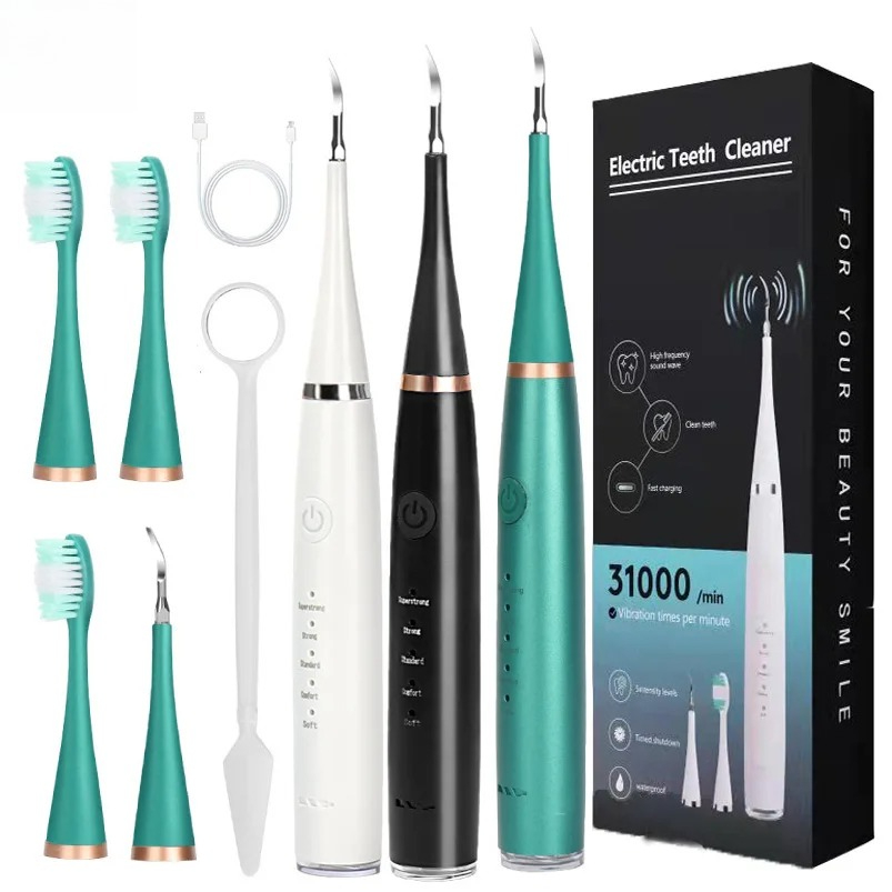 Teeth Whitening Kit - Alat Pembersih Karat Gigi Ultrasonik, Pemutih