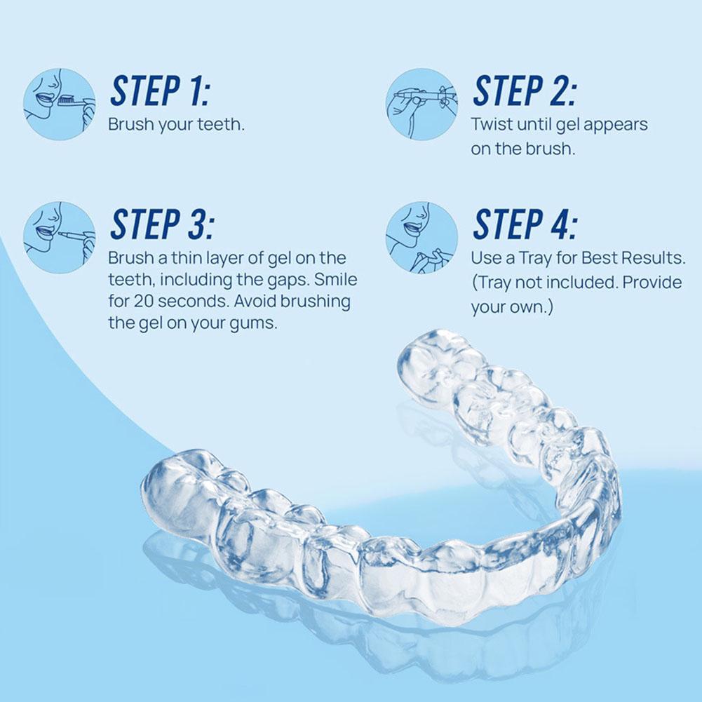 Gel Pemutih Gigi Rasa Mint den - Teeth Whitening In Office ulasan dan harga