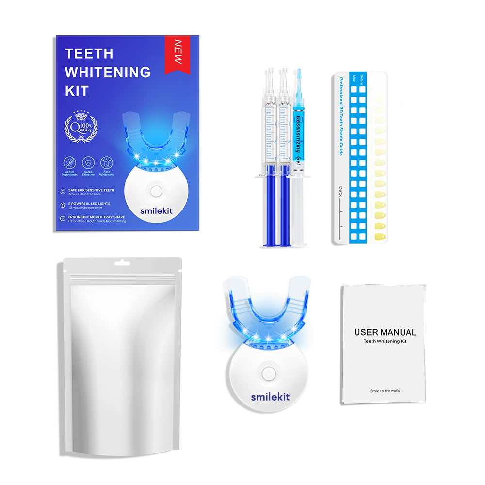 Kit pemutih gigi-5X lampu LED  - Teeth Whitening Near Me ulasan dan harga