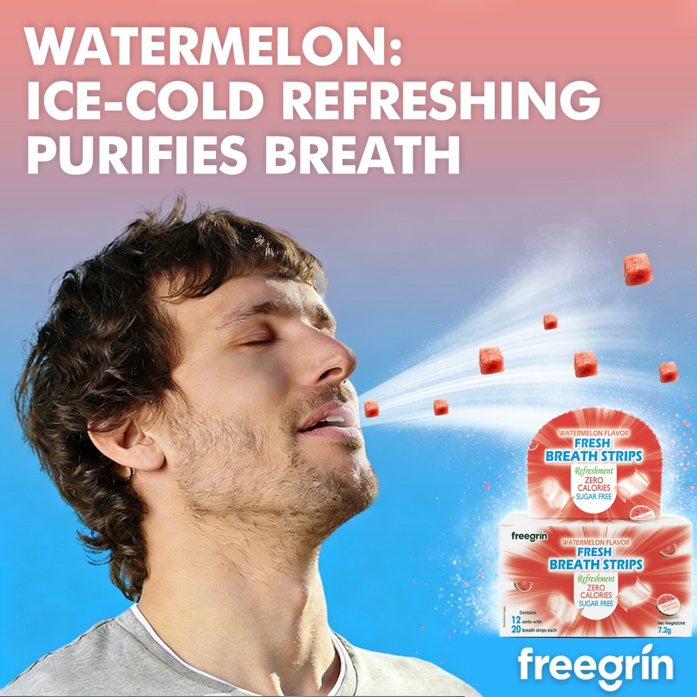 Penyegar Napas Rasa Semangka F - Teeth Whitening In Office ulasan dan harga