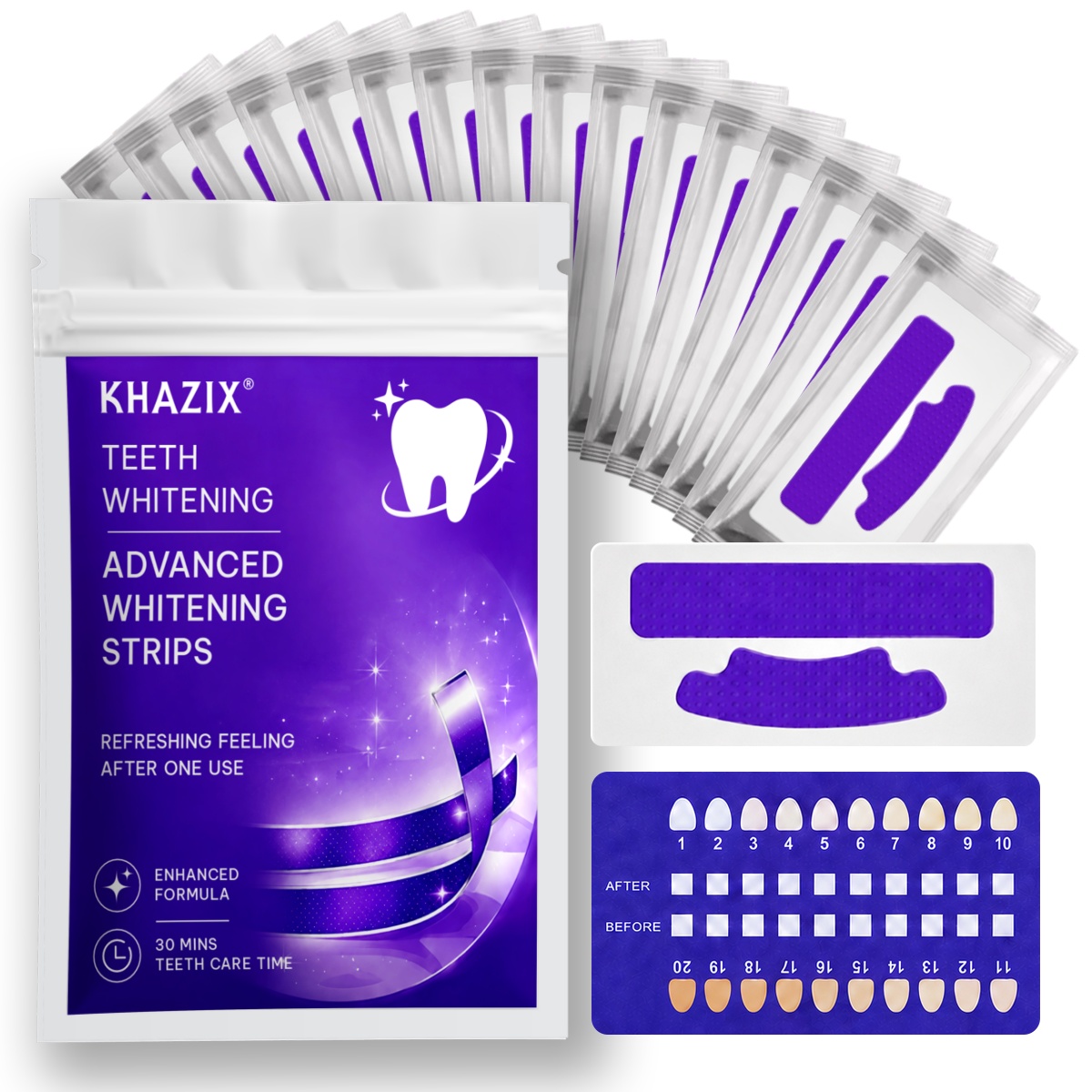 1/7 Pasang Strip Pemutih Gigi  - Teeth Whitening Street ulasan dan harga