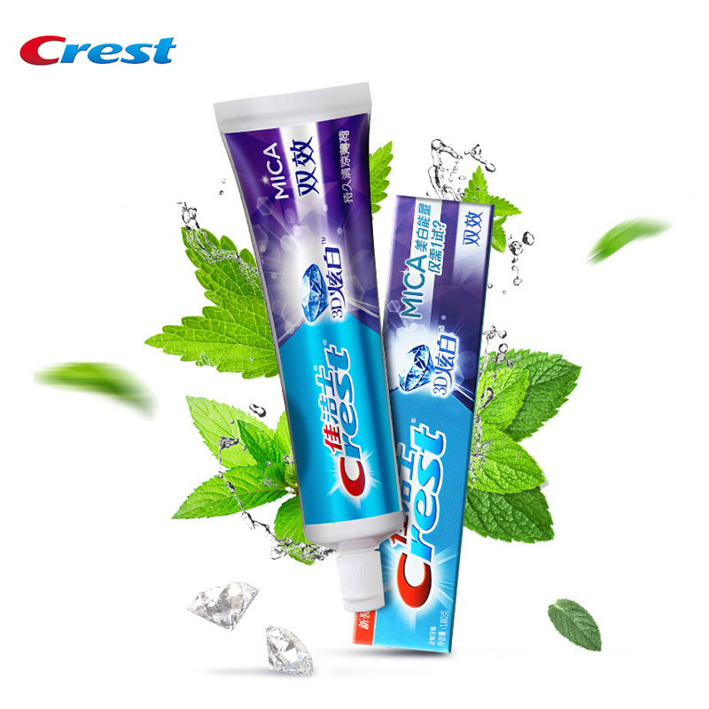 Puncak 3D Mika Pasta Gigi Fluo - Teeth Whitening Paste ulasan dan harga