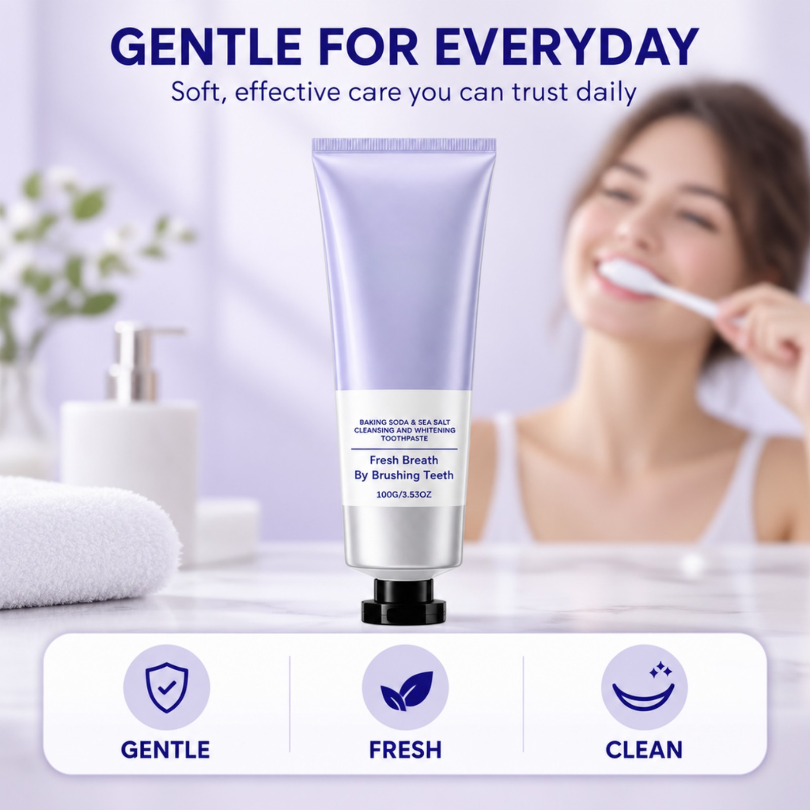 Pasta Gigi Garam Laut Baking S - Teeth Whitening With Baking Soda ulasan dan harga