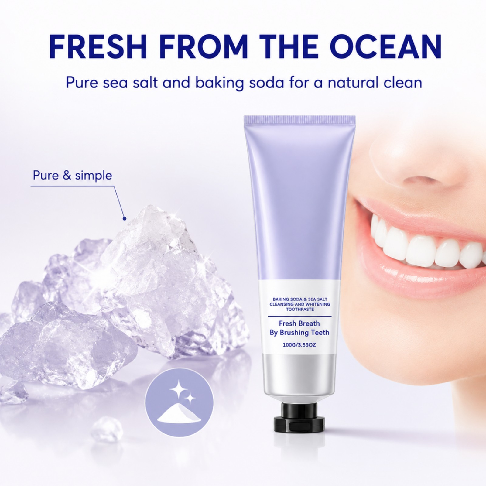 Pasta Gigi Garam Laut Baking S - Teeth Whitening With Baking Soda ulasan dan harga