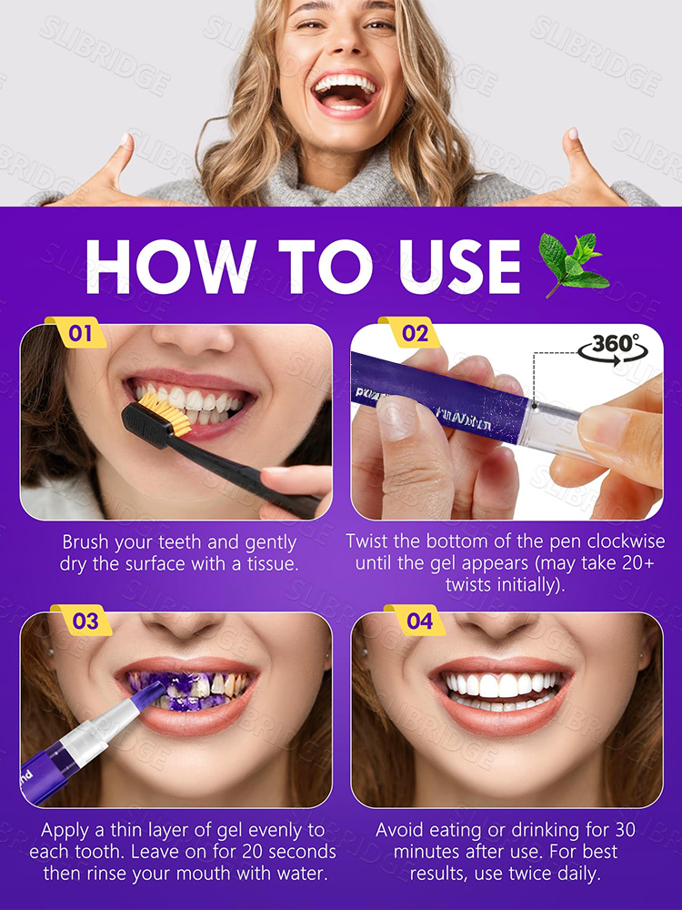 Menghilangkan plak dengan cepa - Teeth Whitening Quick ulasan dan harga