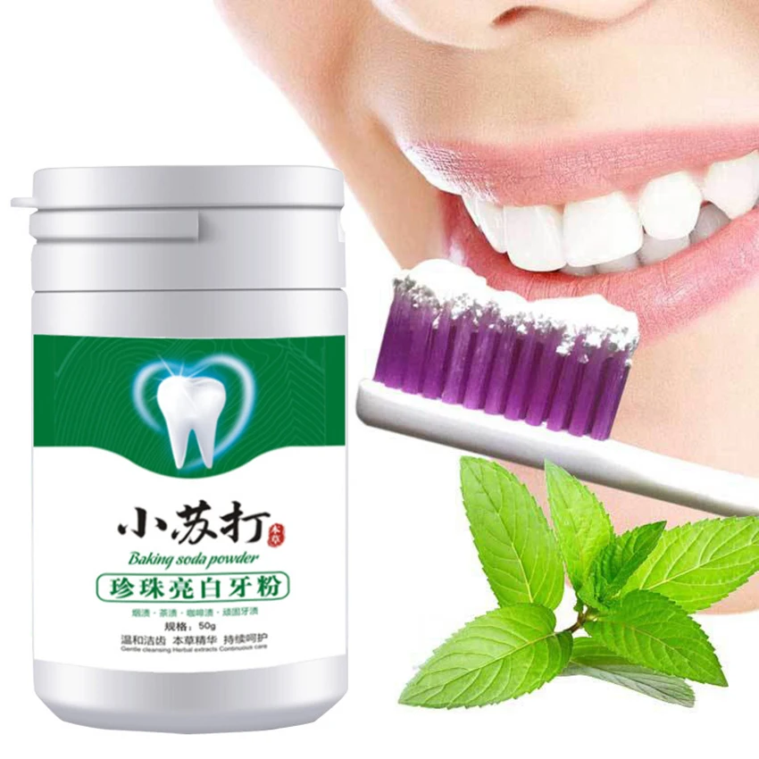 Bubuk Pemutih Gigi Soda Kue, P - Teeth Whitening With Baking Soda ulasan dan harga