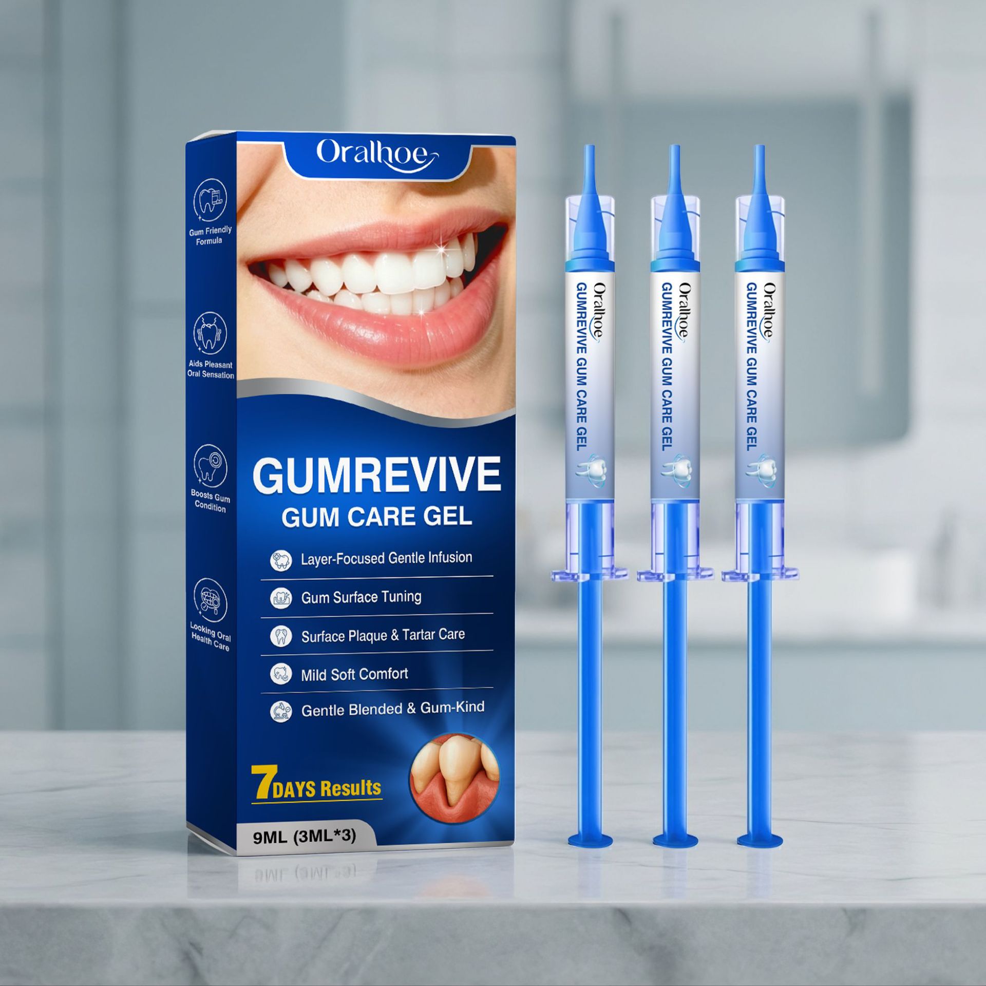 Gel Perawatan Mulut 3Pcs Kit S - Teeth Whitening In Office ulasan dan harga