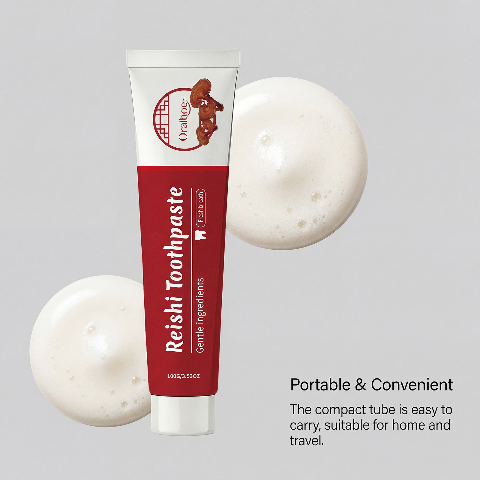 Pasta Gigi Herbal Lingzhi Pemu - Teeth Whitening Paste ulasan dan harga