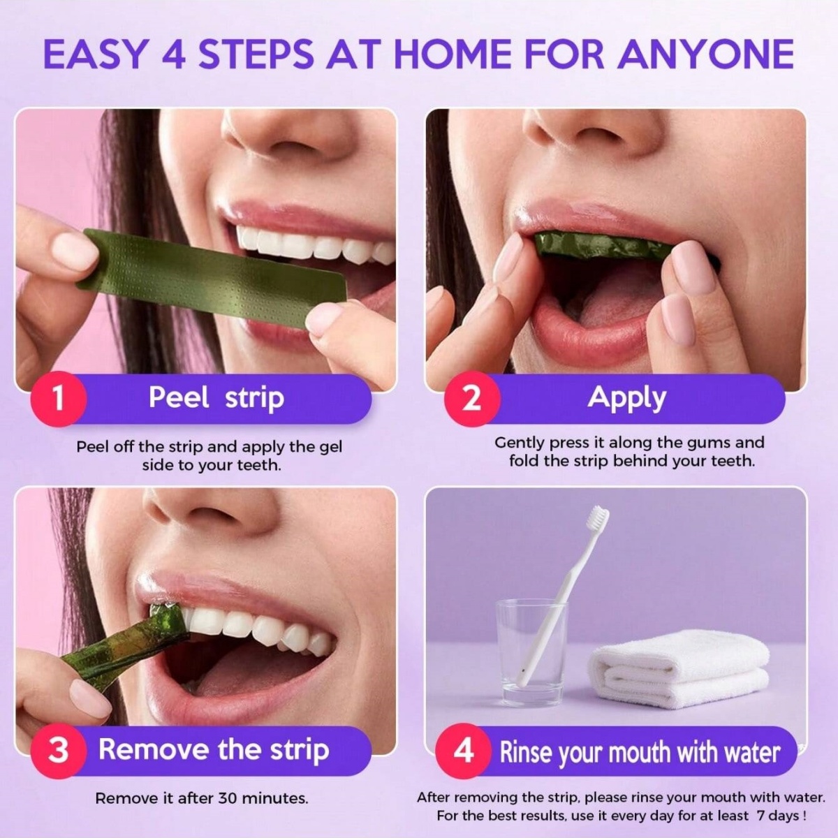 Stiker Gigi Pemutih Mewah 7/14 - Teeth Whitening In Office ulasan dan harga