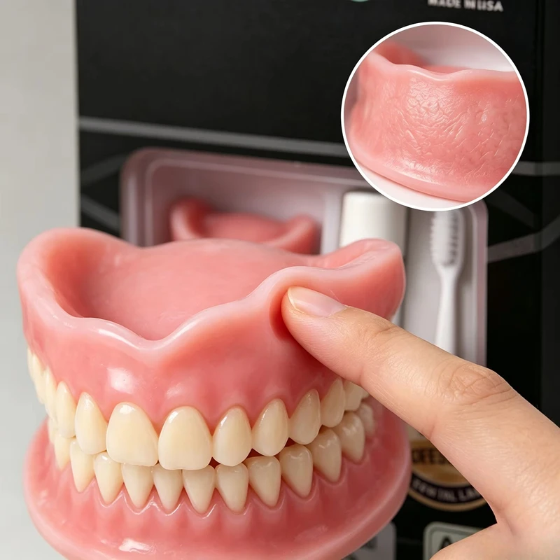 Set Gigi Tiruan yang Dapat Dib - Teeth Whitening Instant ulasan dan harga