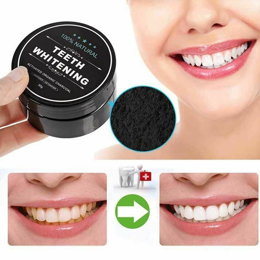 Bubuk Arang Aktif Organik Pemb - Teeth Whitening Filter ulasan dan harga