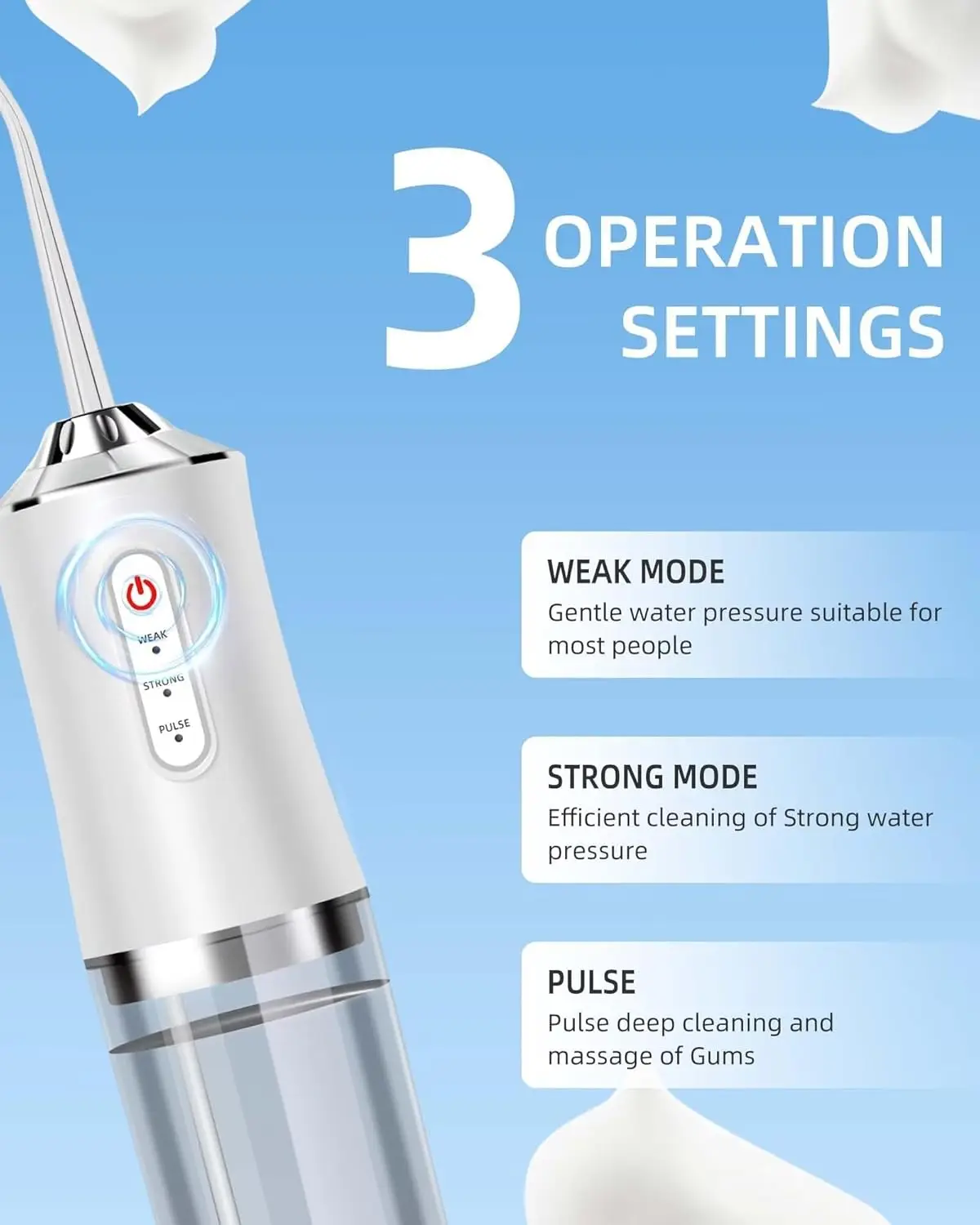 Irigator Oral Flosser air port - Teeth Whitening Tips ulasan dan harga