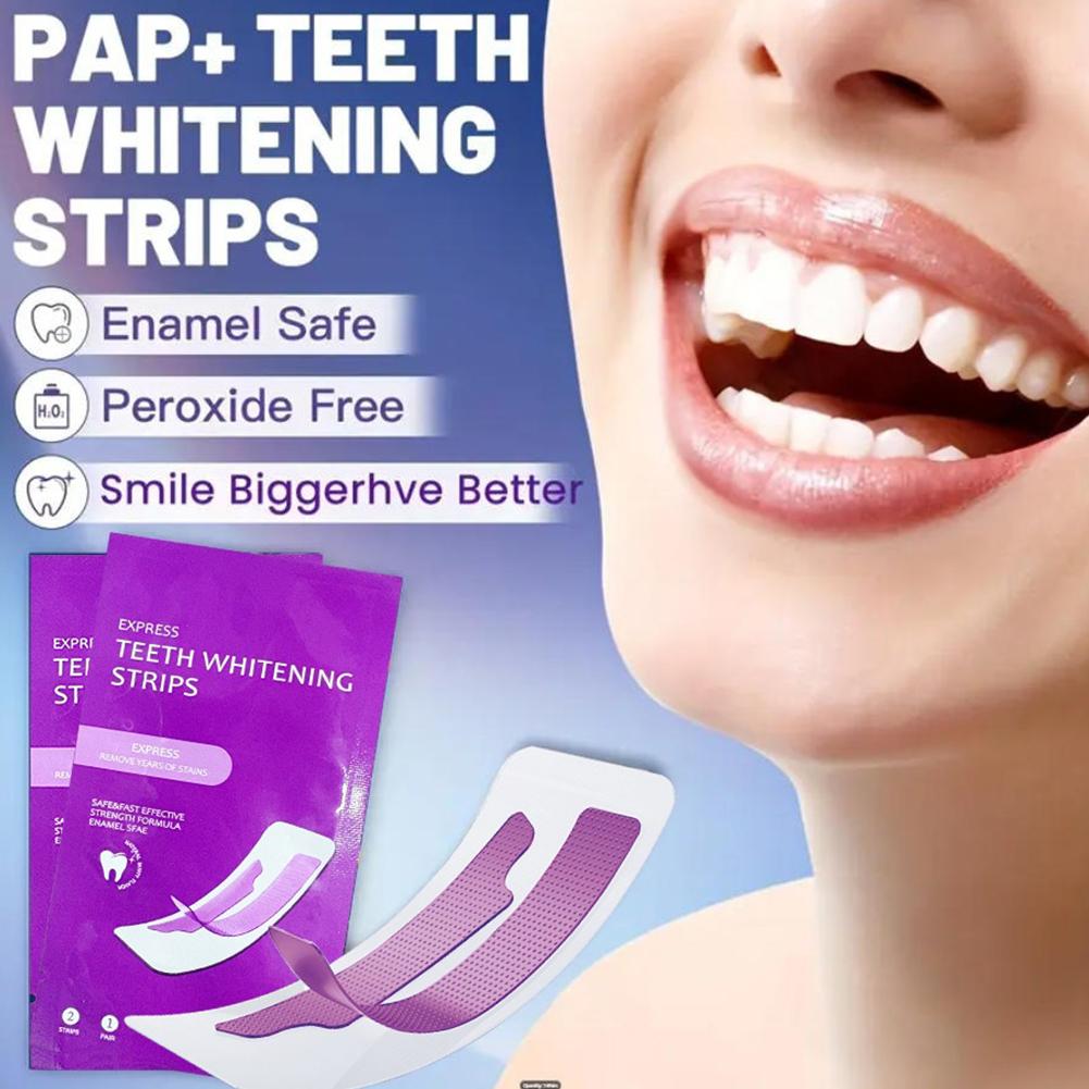 Strip Pemutih Gigi Ungu Tanpa  - Teeth Whitening In Office ulasan dan harga